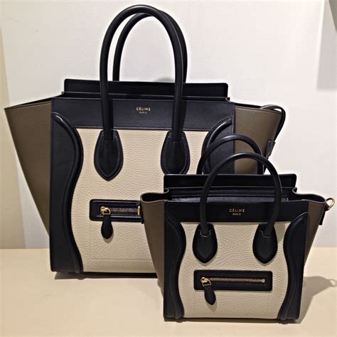 celine medium luggage bag price|celine nano luggage shoulder bag.